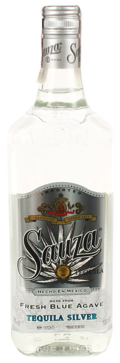 Tequila Sauza Blanco 38% glass bottle 1L