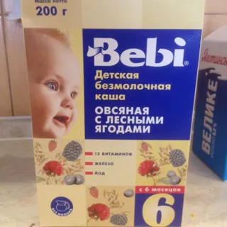 Bebi Oat Porridge with Forest Berries 200g — photo 4