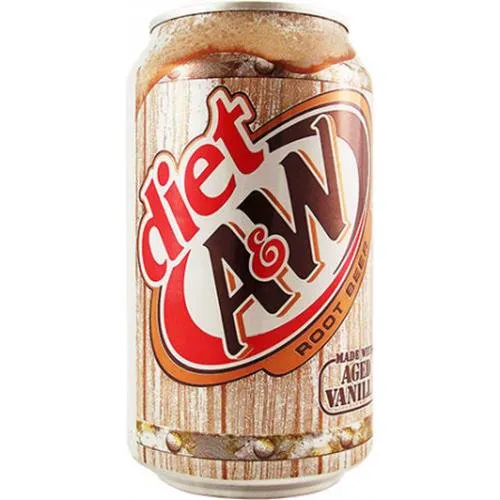 A & W Дієтичний кореневий ель 355 мл - 12 банок