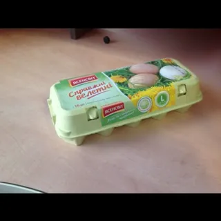 Yasensvit Chicken Eggs Real Giants Tray 10pcs — photo 8