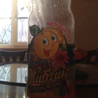 PAO «Obolon» Zhyvchyk Apple Juice Carbonated Drink 1L Plastic Bottle — photo 7