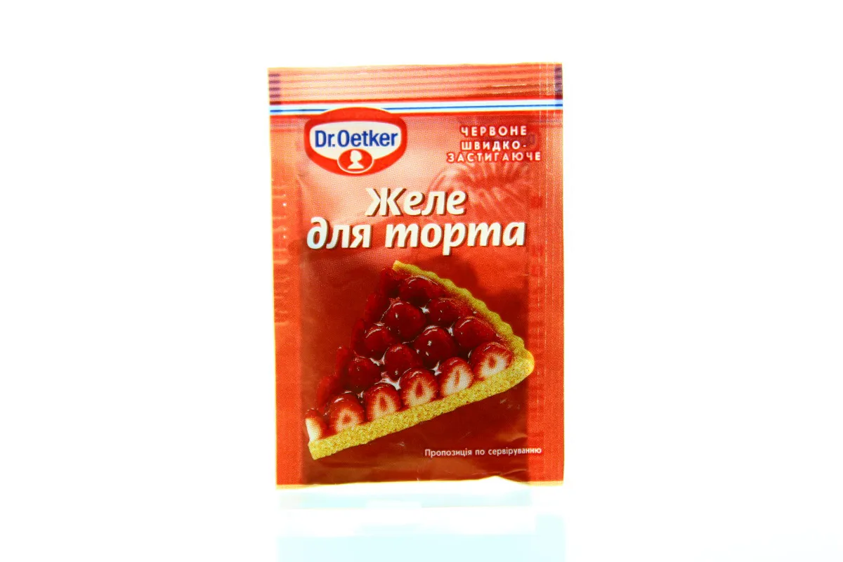 Dr.Oetker Red Jelly for Cake 8g
