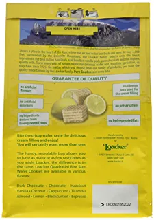 Loacker Quadratini Lemon Cream Wafers 8.82 oz Pack — photo 5