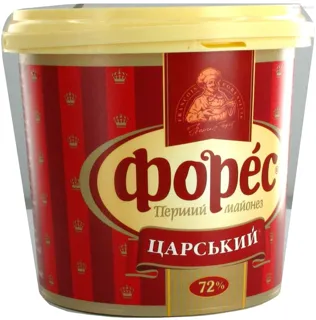 Fores Tsarsky Mayonnaise 72% 1000g bucket — photo 2