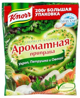Knorr Universal Aromatic Seasoning Dill, Parsley and Vegetables 200g packet — photo 3