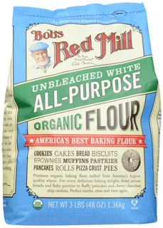 Bob's Red Mill Organic Unbleached White All-Purpose Flour, 48 oz — photo 8