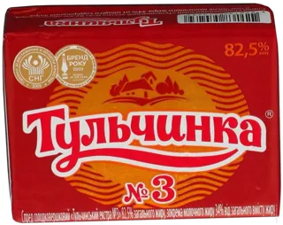 Unsalted vegetable and butter blend Tulchynka, 82.5%, 200g — photo 3
