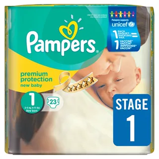 Pampers New Baby Diapers Size 1 Carry Update — photo 2