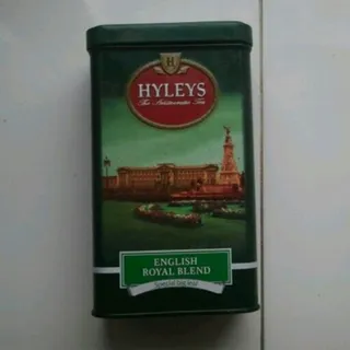 Hyleys Green Tea Royal Blend Tin 125g — photo 7
