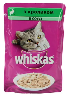 Whiskas Adult Cat Food with Rabbit in Sauce 100g — photo 5