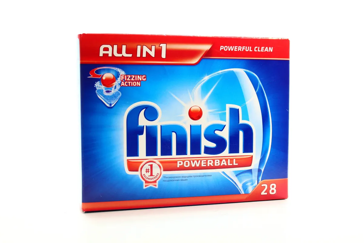 Таблетки для посудомийних машин ТМ Calgonit - Finish All in 1 ван 577 г, 28 шт