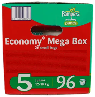 Pampers Active Boy Pants 5 Junior (12-18kg) Mega Pack 96pcs — photo 3