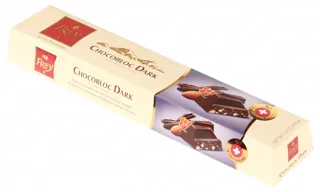 Frey Dark Swiss Chocolate Chocoblock with Almond-Honey Nougat 100g — photo 3
