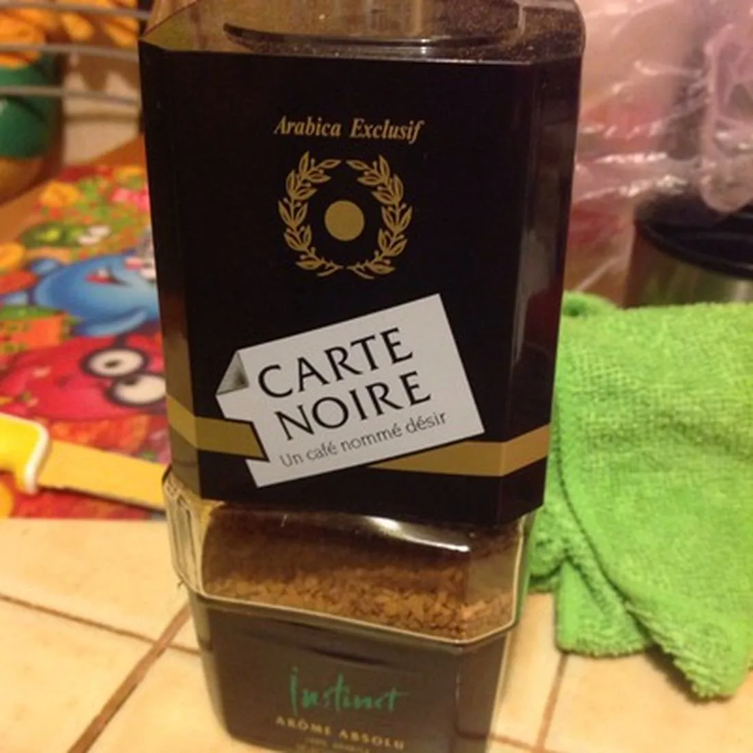 Carte Noire Instinct Instant Coffee Granules, jar 95g