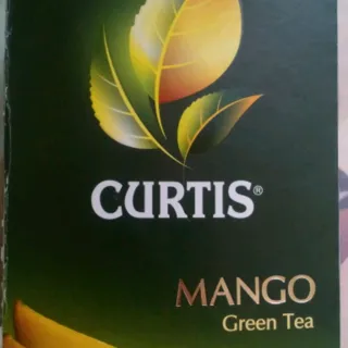 Curtis Mango Green Tea Chinese Small Leaf Flavored 2g*25pcs 50g — photo 7