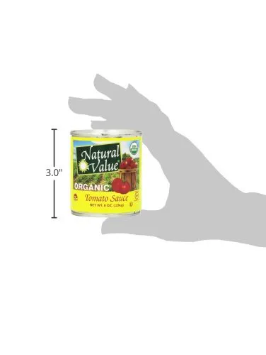 Natural Value органічний томатний соус, 8 унцій, 24 шт