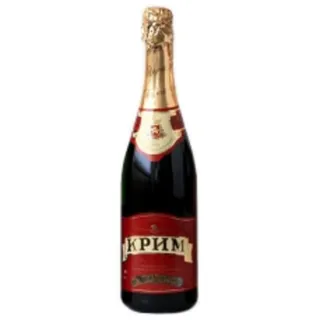 Artemovsk Winery Krym Red Semi-sweet Sparkling Wine 0.75L Glass Bottle — photo 6