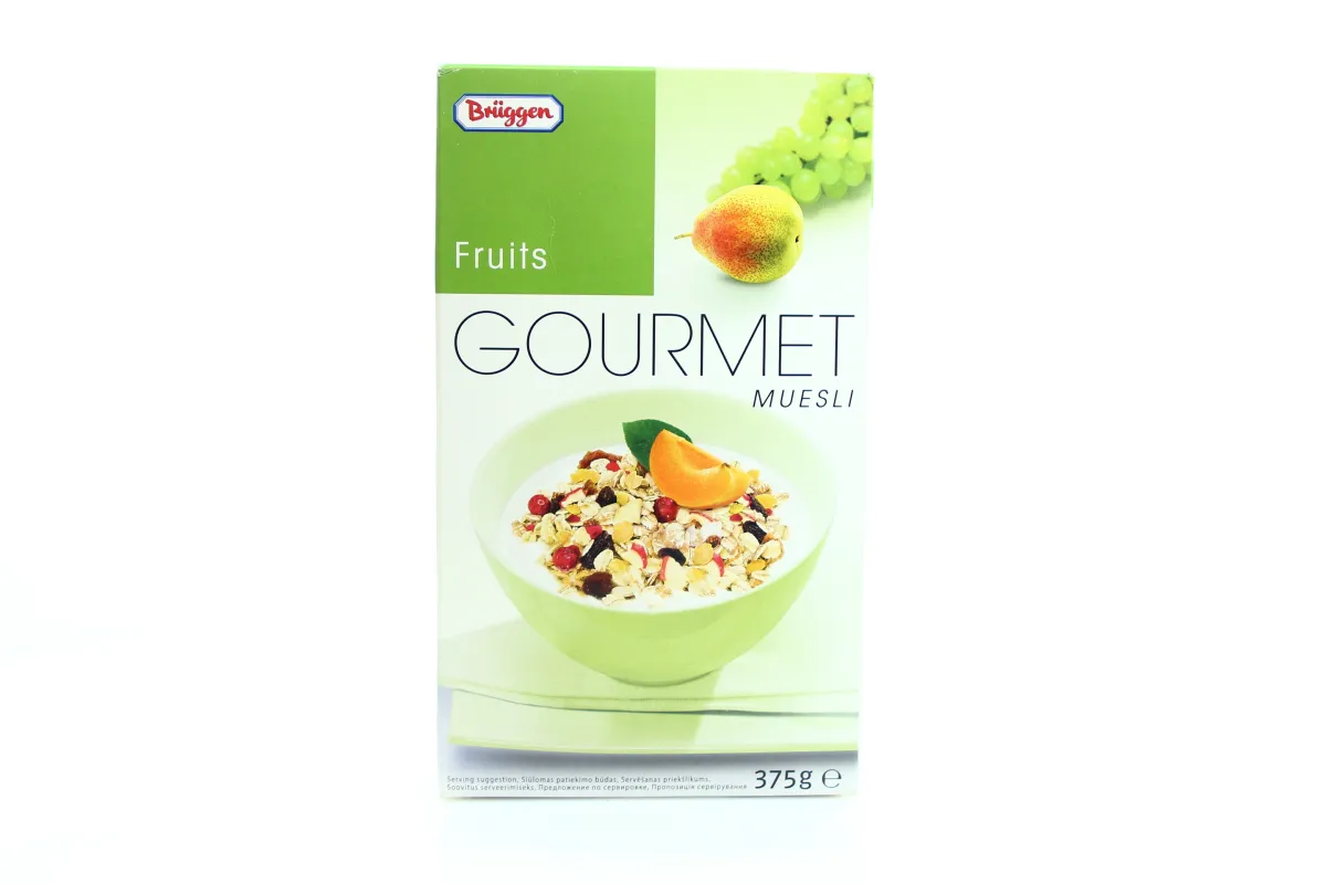Bruggen Fruit Muesli 375g x8