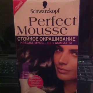 Perfect Mousse Hair Dye 200 Black — photo 5