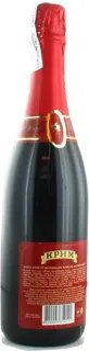 Artemovsk Winery Krym Red Semi-sweet Sparkling Wine 0.75L Glass Bottle — photo 4