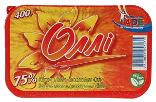 Olly Margarine 75% 400g — photo 3