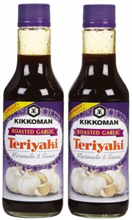 Kikkoman Fried Garlic Teriyaki Marinade & Sauce, 10 oz, 2 pk — photo 2