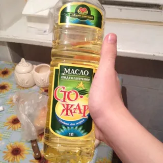 Stozhar refined sunflower oil plastic bottle 1L — photo 2