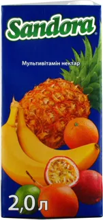Sandora Multivitamin Nectar Tetra Pak 2L — photo 5