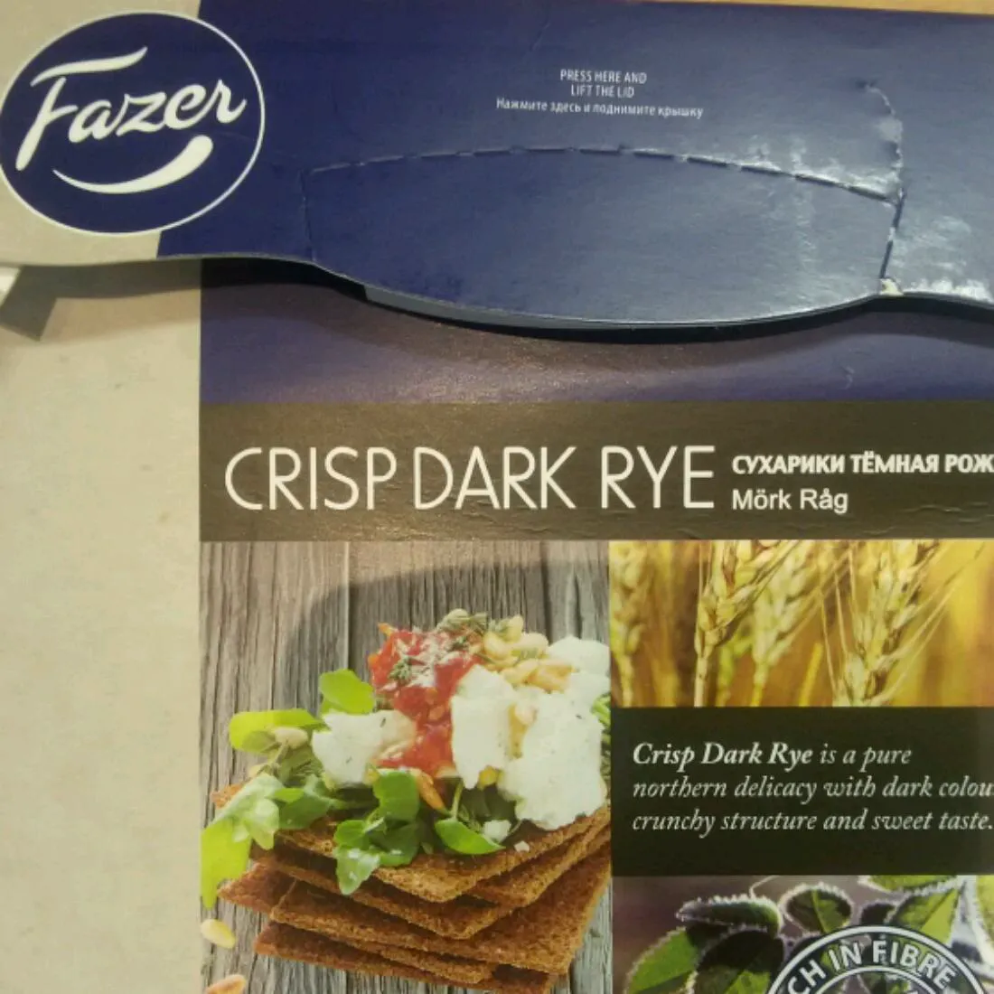 FAZER Dry Rye Croutons, 215 g