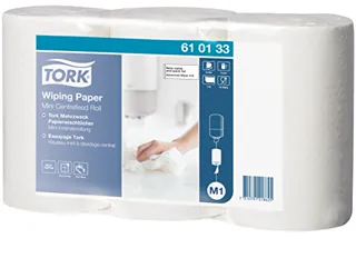 Tork M1 Mini Centrefeed Paper Dispenser Starter Pack + Mini Refill 120m — photo 2