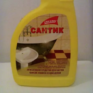 San Clean Santik cleaning agent for sanitary ware with spray — photo 10