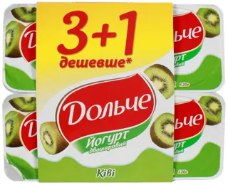 Dolce Kiwi Yogurt 3.2% 120g x 4 — photo 6