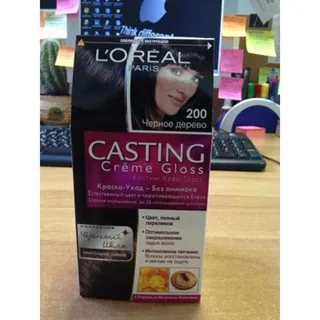 Loreal Casting Hair Dye 200 Blackwood — photo 8
