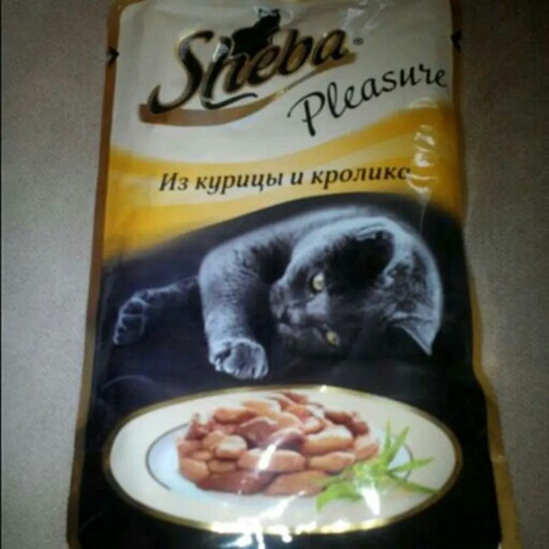 Sheba Корм для кішок Плежер курка/кролик м/у, 85 г