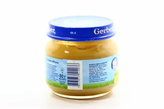 Gerber Fruit Puree Apple for Children from 4 Months Glass Jar 80g — photo 5