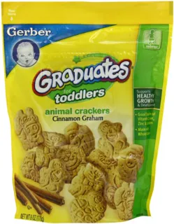 Gerber Graduates Cinnamon Graham Animal Crackers 4 oz (3 pcs) — photo 2