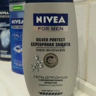 Гель для душу Nivea Срібний Захист для чоловіків 250 мл — фото 8