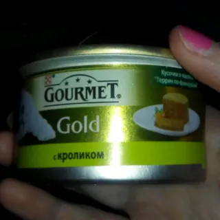 Purina Gourmet Gold cat food rabbit pâté chunks 85g — photo 6