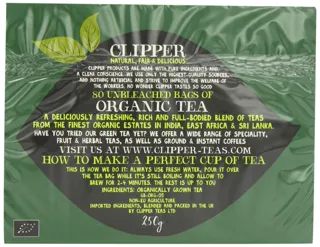 Clipper Organic Everyday 80 Tea Bags (6 Packets, Total 480 Bags) — photo 9