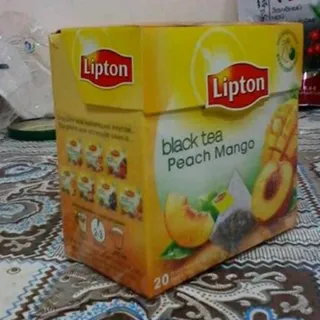 Lipton Black Tea Peach Mango 20 Pyramid Bags — photo 2