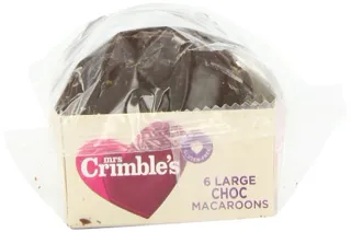 Mrs. Crimbles Без глютену Великі шоколадні макаруни, 6 шт. — фото 7