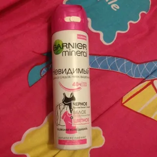 Garnier Mineral Deodorant Antiperspirant Invisible Fresh Touch Women's Spray 150ml — photo 12