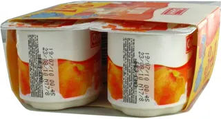 Fanny Peach Yogurt 1.5% Plastic Cup 4x120g — photo 10