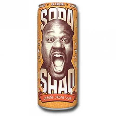 Arizona Soda Shaq Апельсиновий крем сода 695 мл