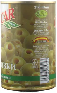 Оливки Oskar без кісточки, жерстяна банка 300г — фото 3