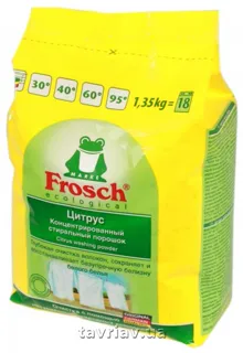 Frosh Ultra Citrus Laundry Detergent Concentrate for Whites 1350g — photo 7