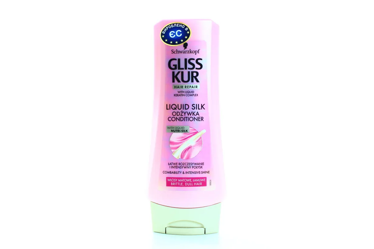 Gliss Kur Liquid Silk Hair Balm for Brittle, Dull Hair 200ml