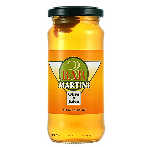 Класичний брудний мартіні Party Pack 8 унцій, 2 банки соку оливкового брудного мартіні, 1 банка Martini Оливковий