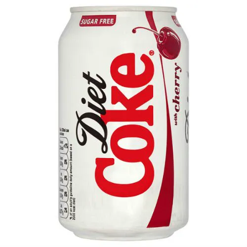 Diet Coke Cherry 330ml Case of 24