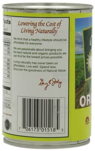 Natural Value органічний томатний соус, 15 унцій (упаковка 12)